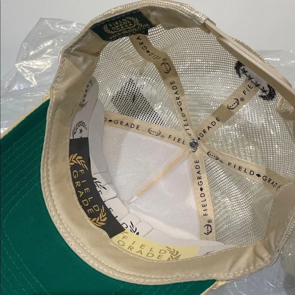 *NEW* Limited Edition Demon Time Cream Trucker Snapback Hat by Field Grade - Picture 8 of 12